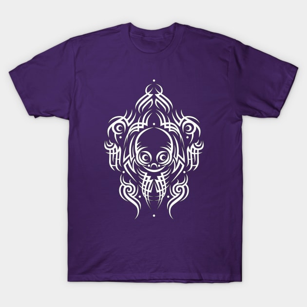 Alien Tattoo T-Shirt by chobopop